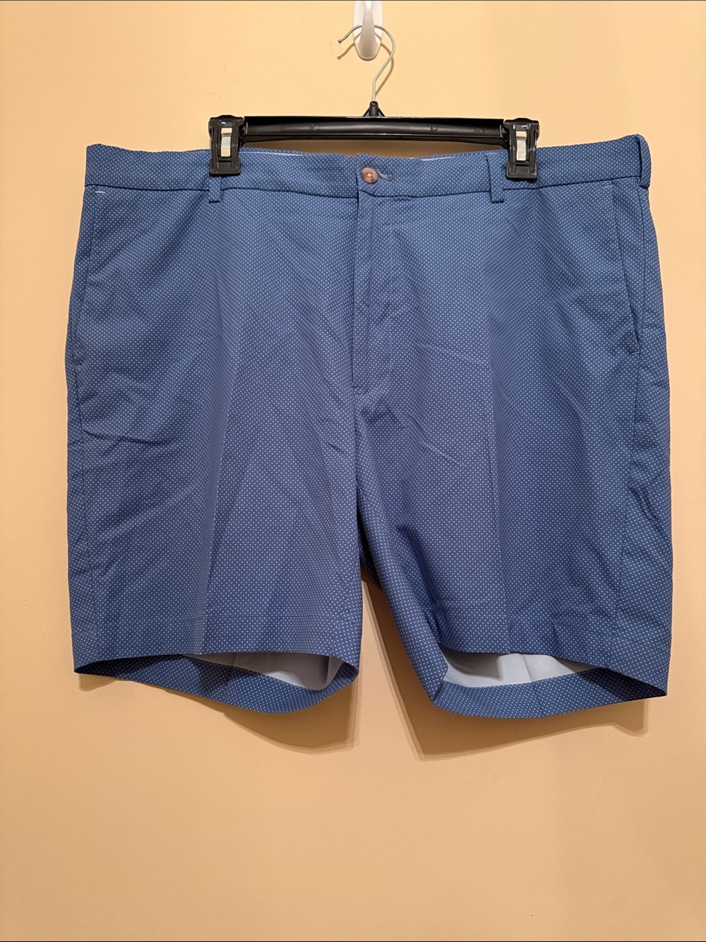 Men's Blue Performance Golf Shorts Sz 38